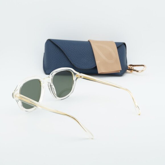 Loewe LW40163I 57N Square Sunglasses – Transparent Yellow\\Green main image 5